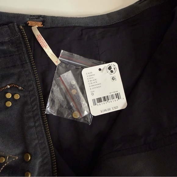 Free People Quetzal Mini Skirt Beaded Embroidery NWT 0 - Picture 12 of 14